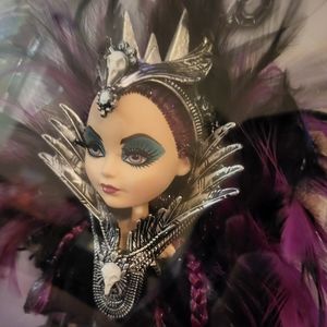 Comicon limited edition, real feathers, eyelashes stitching  Original packaging